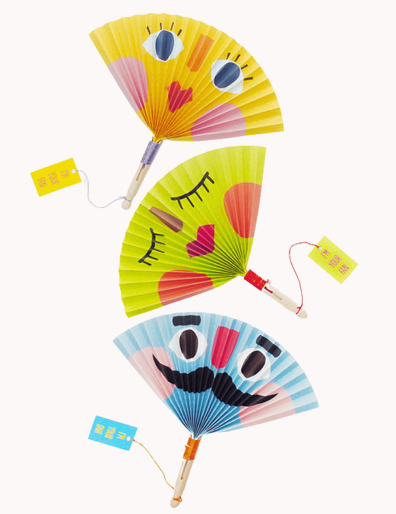 DIY Paper fans