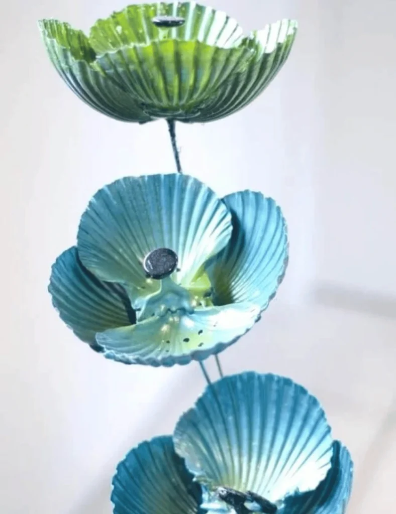 DIY Sea Shell Flowers