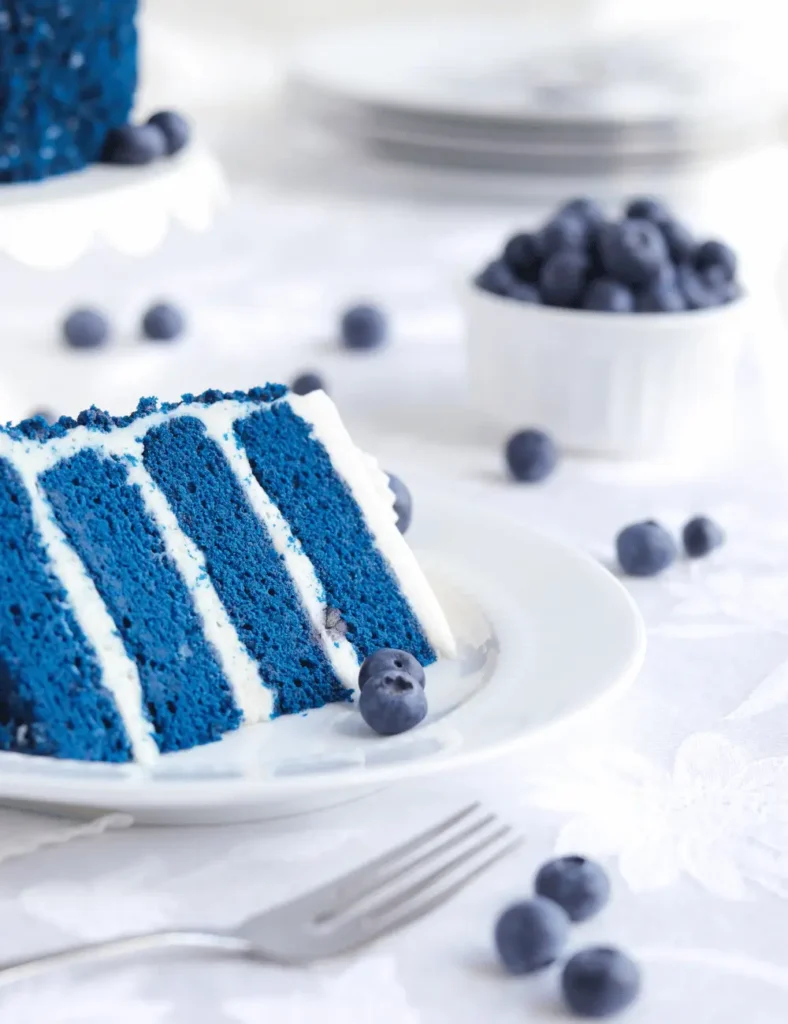 blue velvet cake. Bbay shower dessert recipes