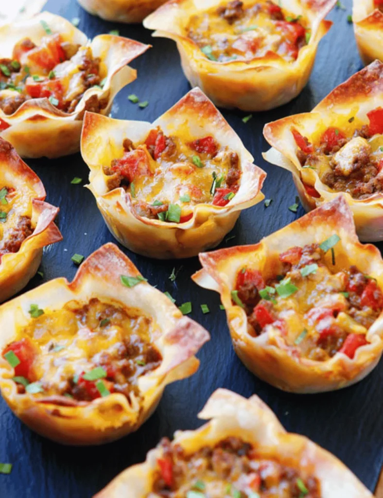 Crunchy Taco Cups
