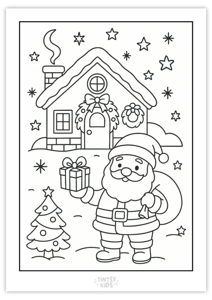 Free Christmas Coloring Pages