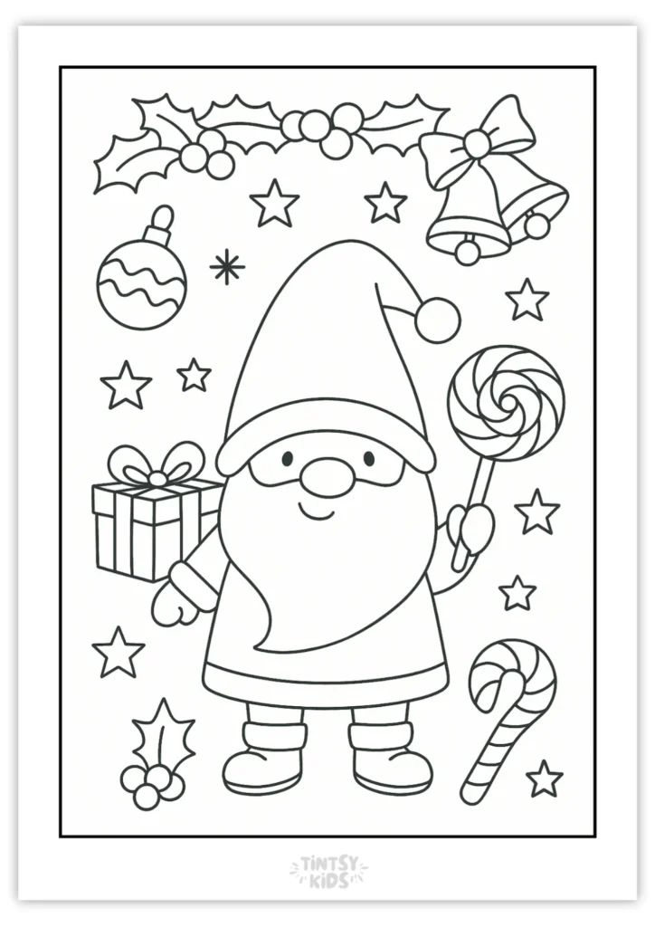 Free Christmas Coloring Pages