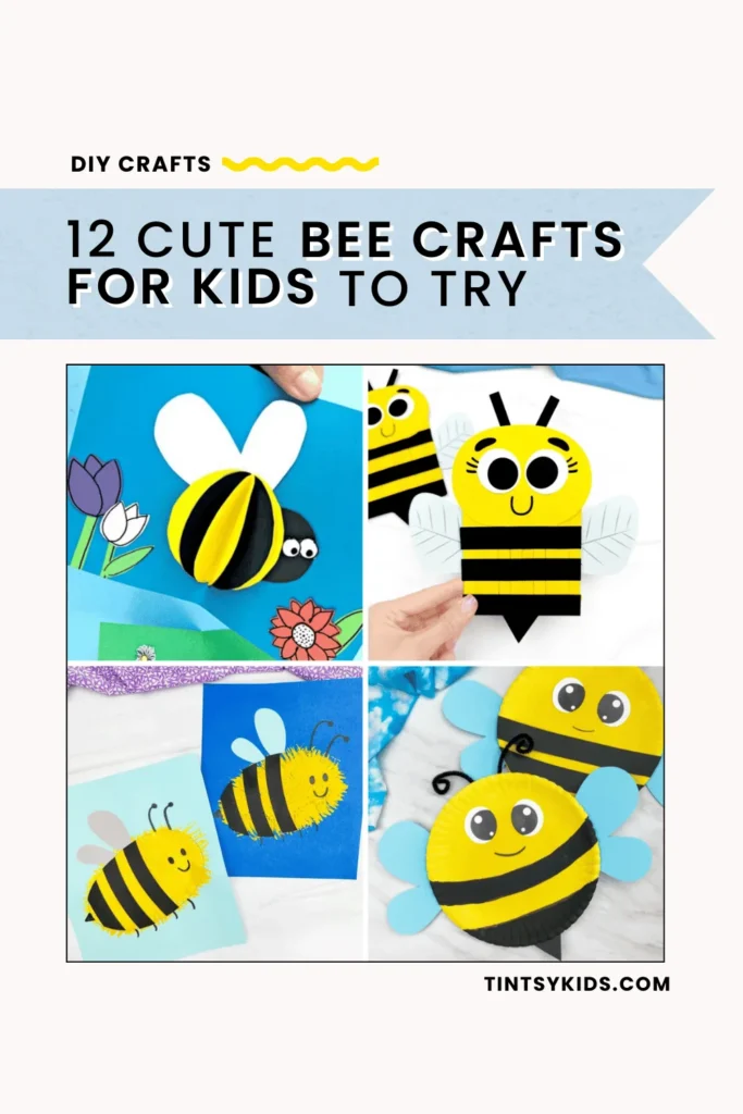 bee crafts for kids