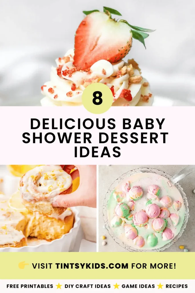 best baby shower dessert ideas