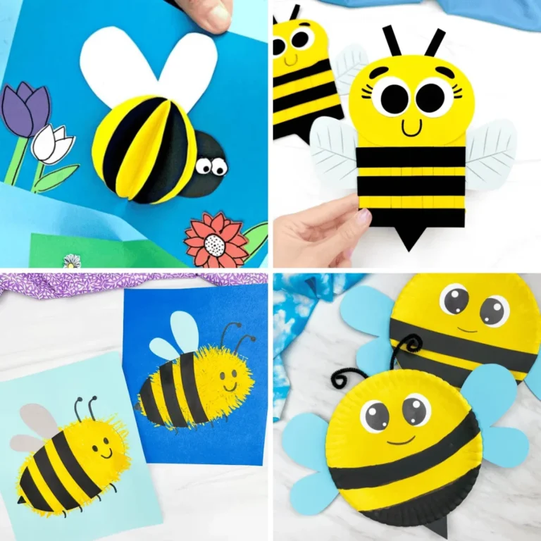 bee crafts for kids