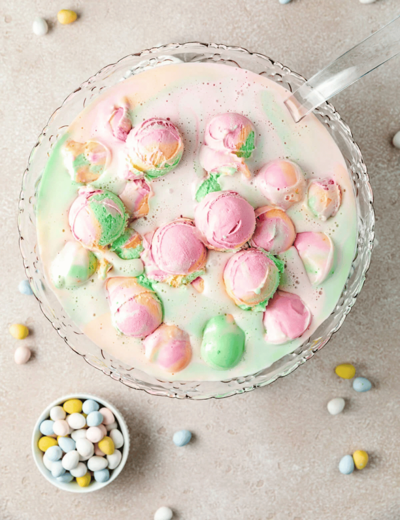 sherbet punch recipe. Baby shower dessert recipes
