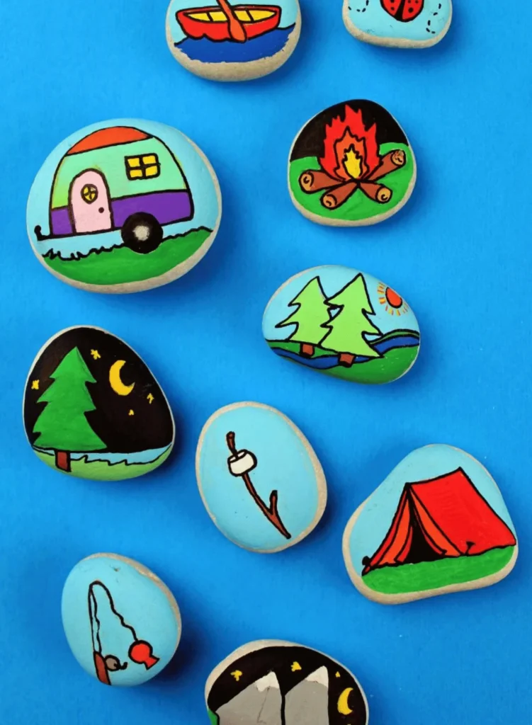 camping crafts for kids