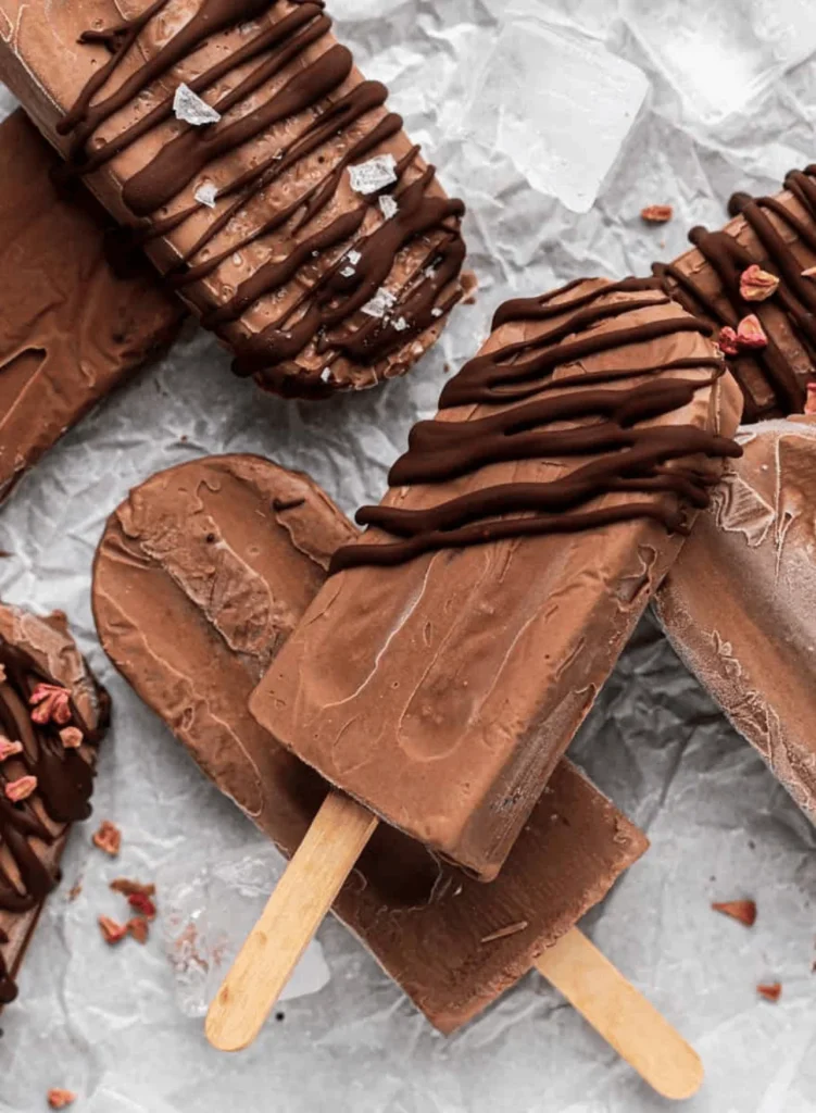 Easy Chocolate Popsicles