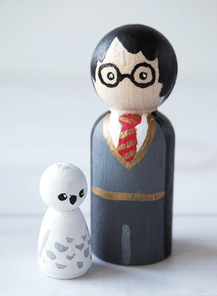 harry potter peg doll crafts