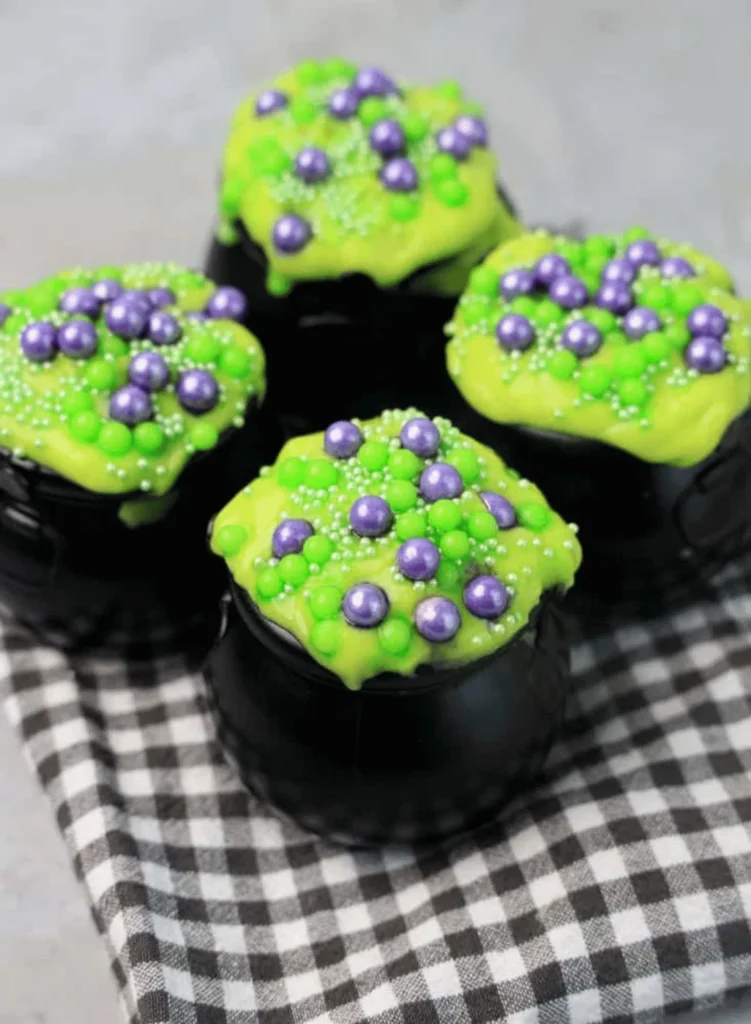 Cauldron dessert cups