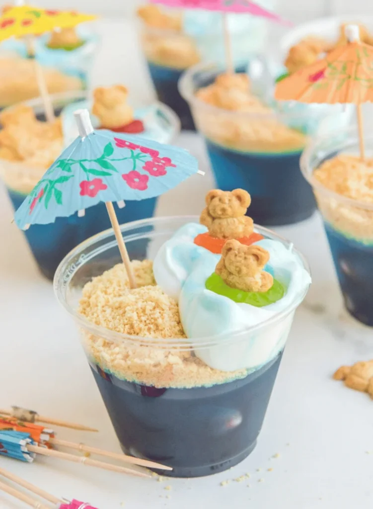 Beach Party Jello Cups