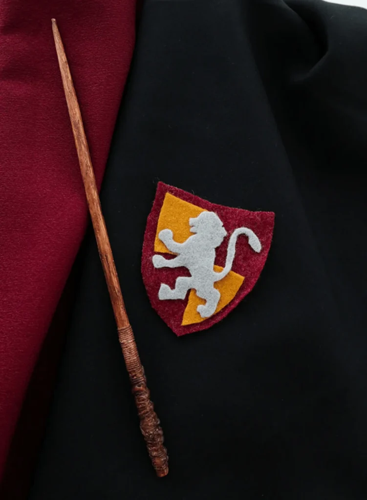 DIY Gryffindor Crest Patch