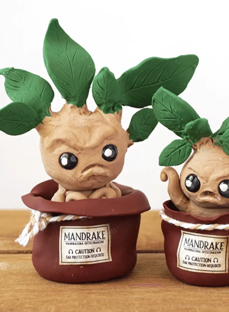 DIY Harry Potter Mandrake Roots