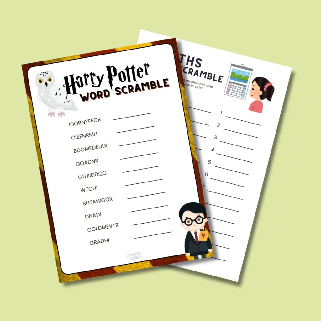 Free Printable Word Scramble Puzzles For Kids (1)