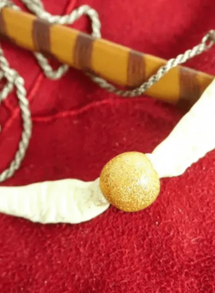Golden Snitch DIY Necklace