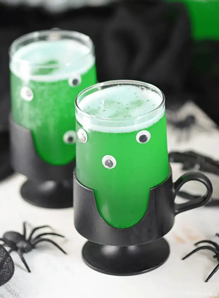 Green halloween punch