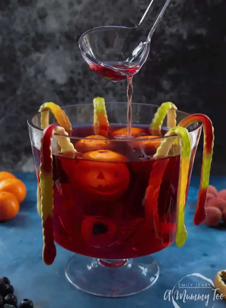 Kid-friendly halloween punch recipe