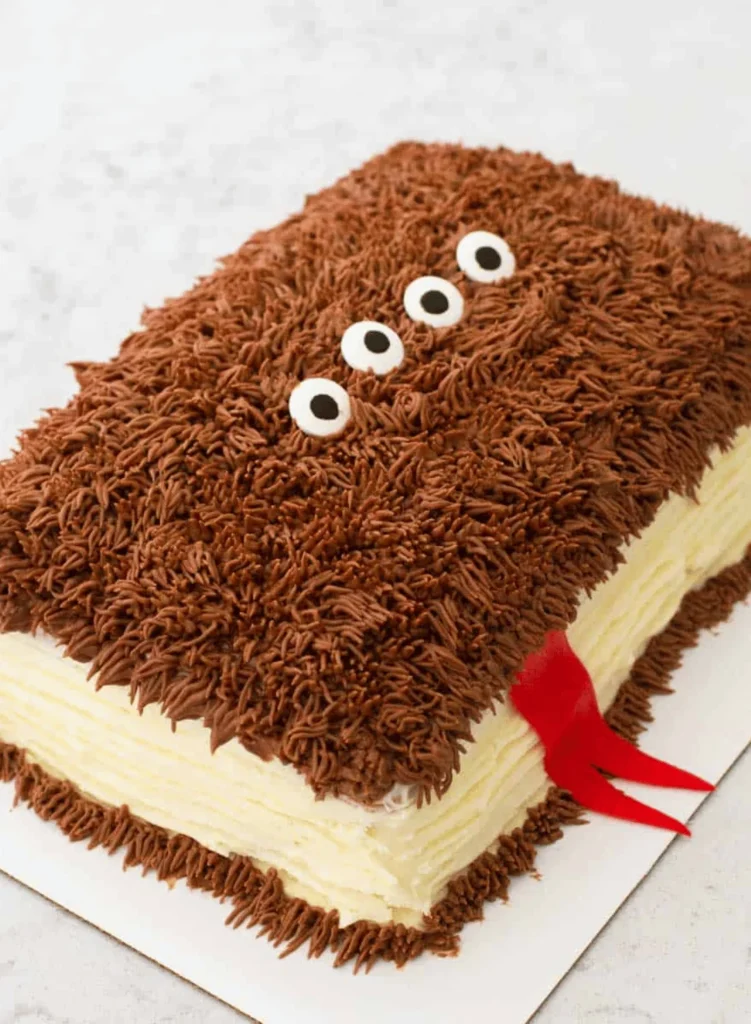 MONSTER BOOK OF MONSTERS CAKE