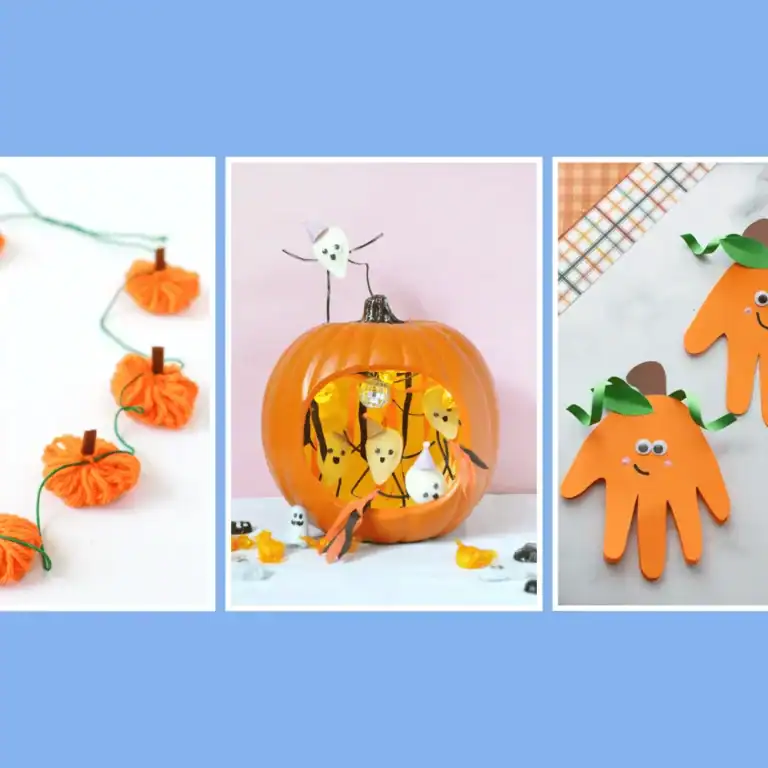 PUMPKIN crafts for kids