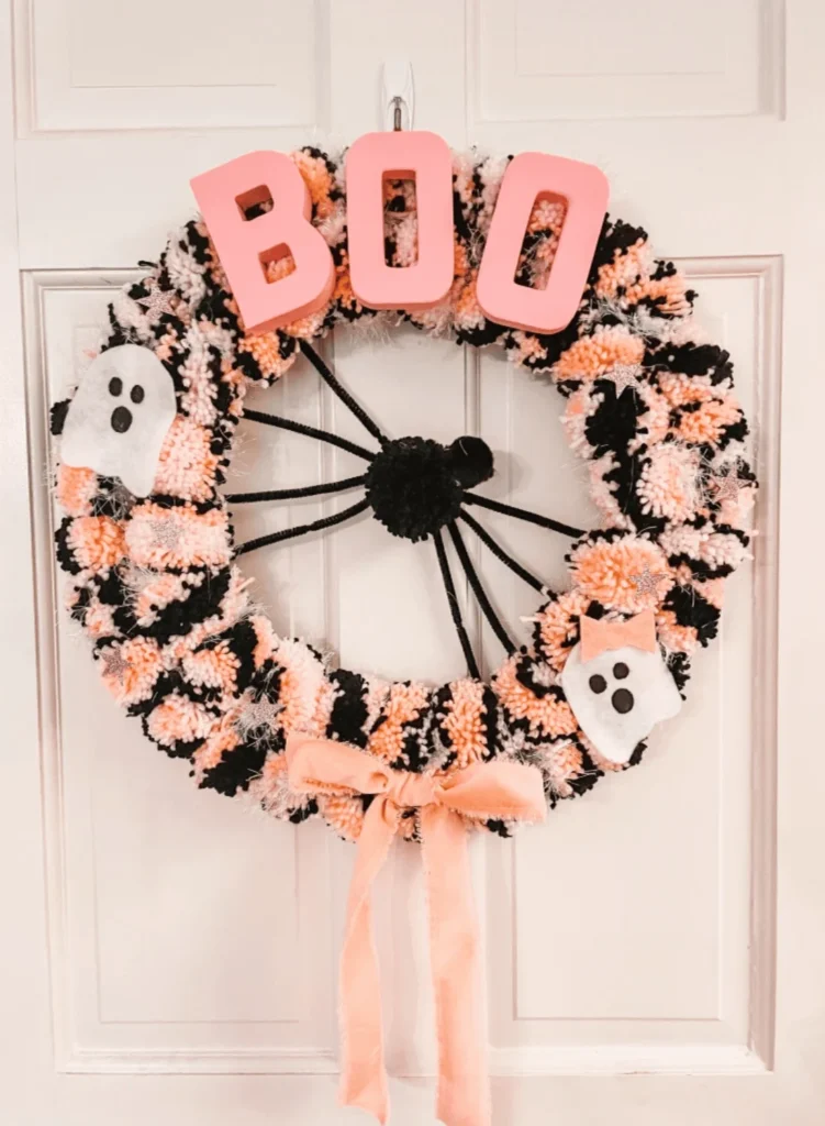 BOO Halloween Wreath