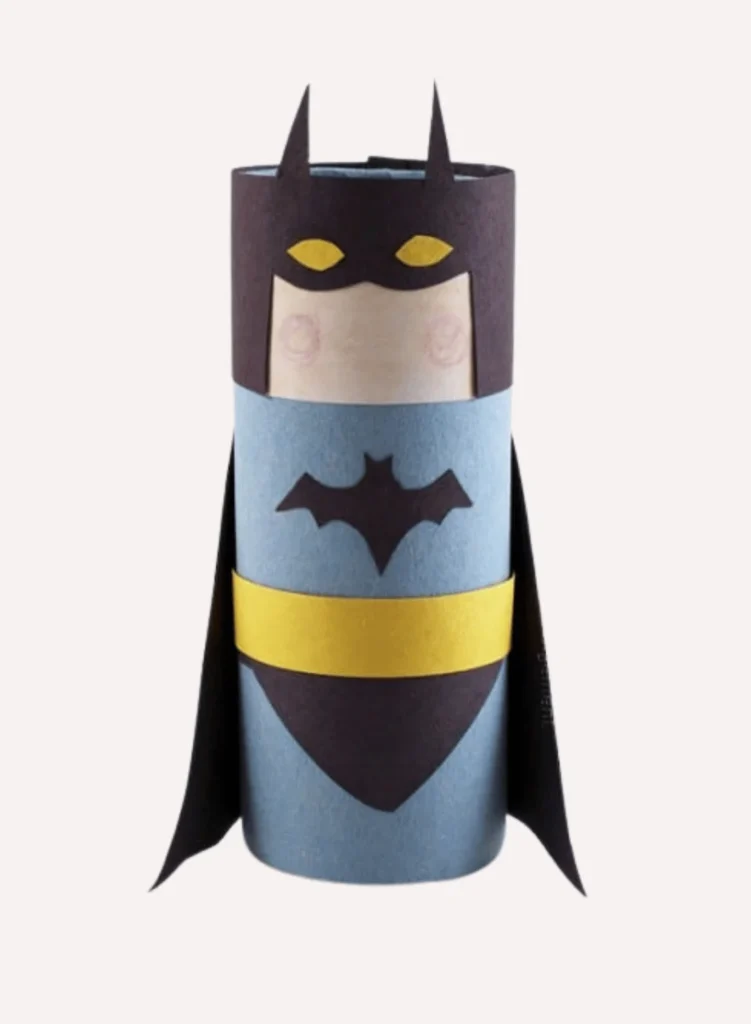 Cardboard Tube Batman