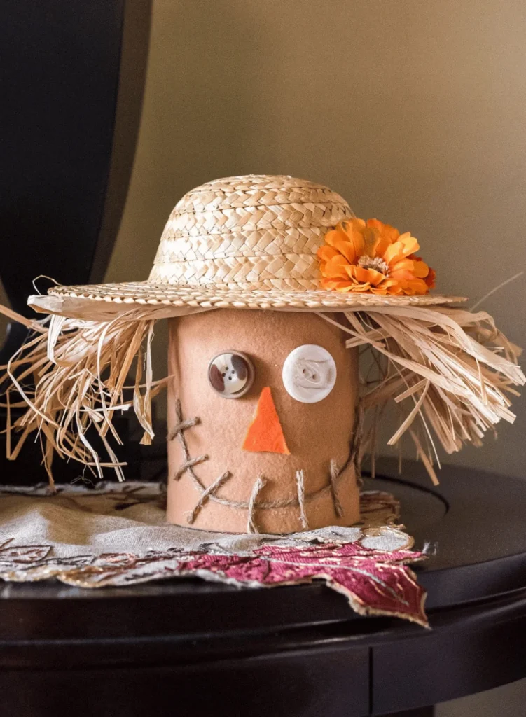 Coffee Can Scarecrow