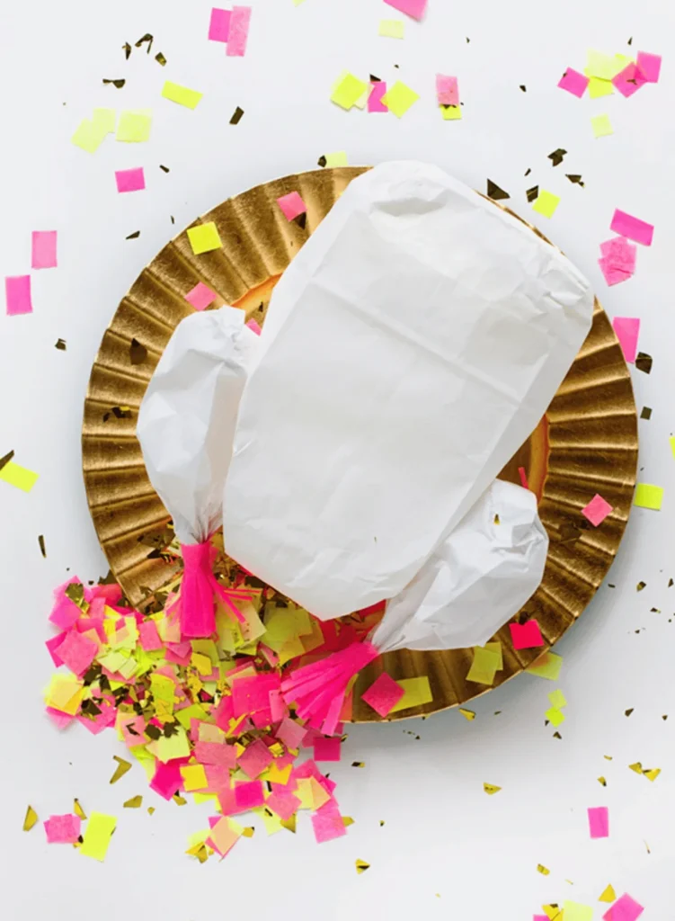 DIY Confetti-stuffed Turkey + Poppers