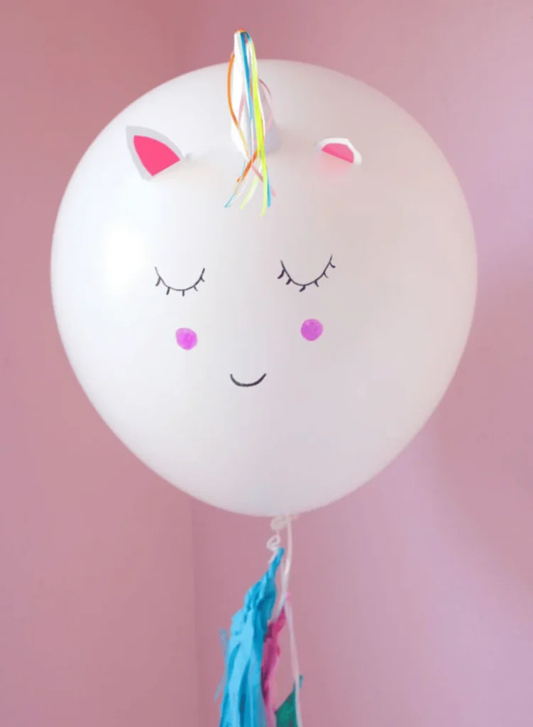 DIY Unicorn Balloons