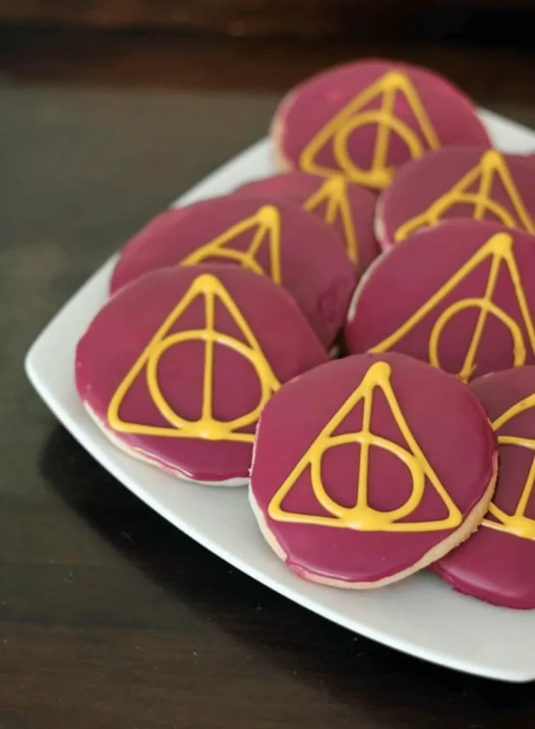 Deathly Hallows Sugar Cookies