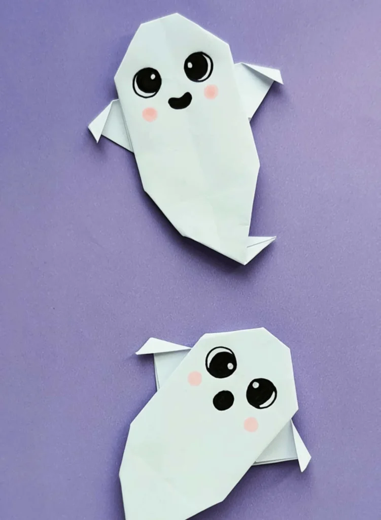Easy Origami Ghost Craft