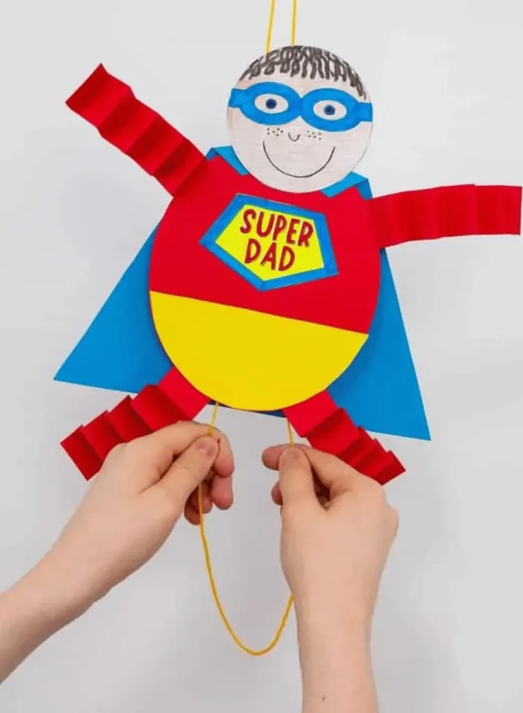 Father’s Day Flying Super Dad Craft