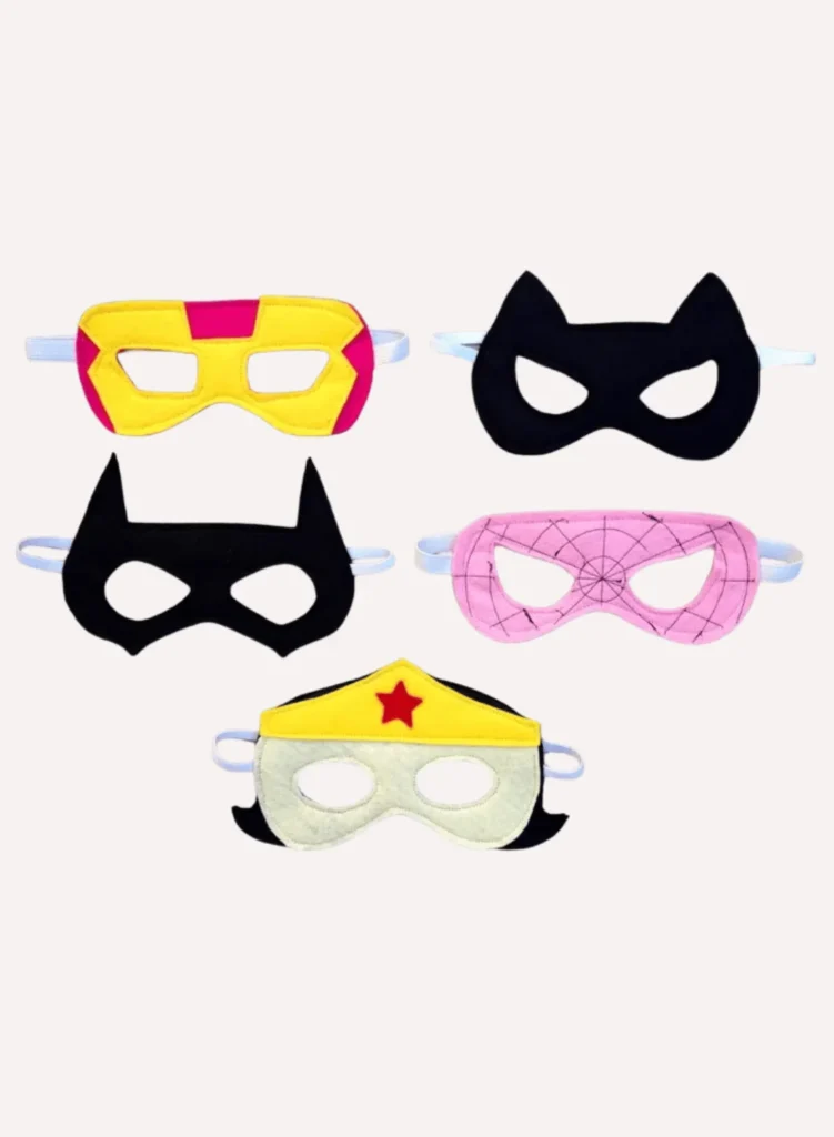 Felt Superhero Mask