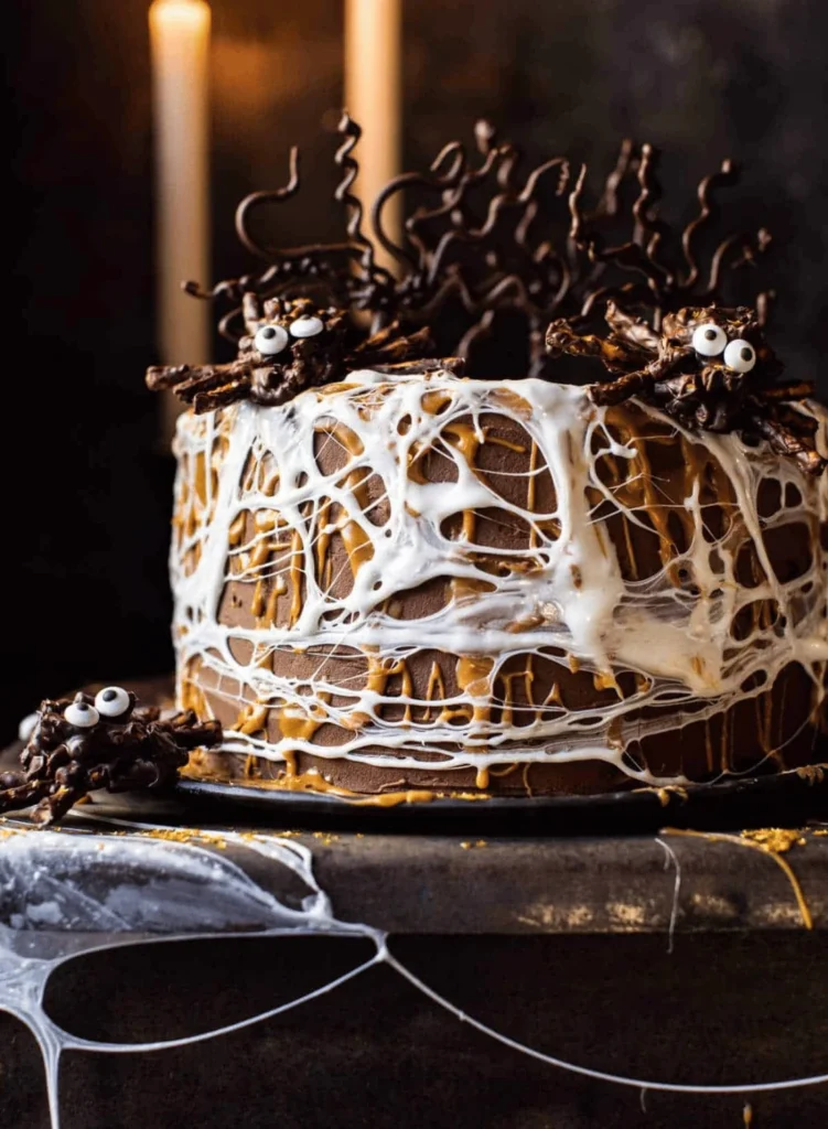 Forbidden Forest Chocolate Butterbeer Cake