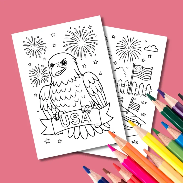 Free Fourth of July Coloring Pages