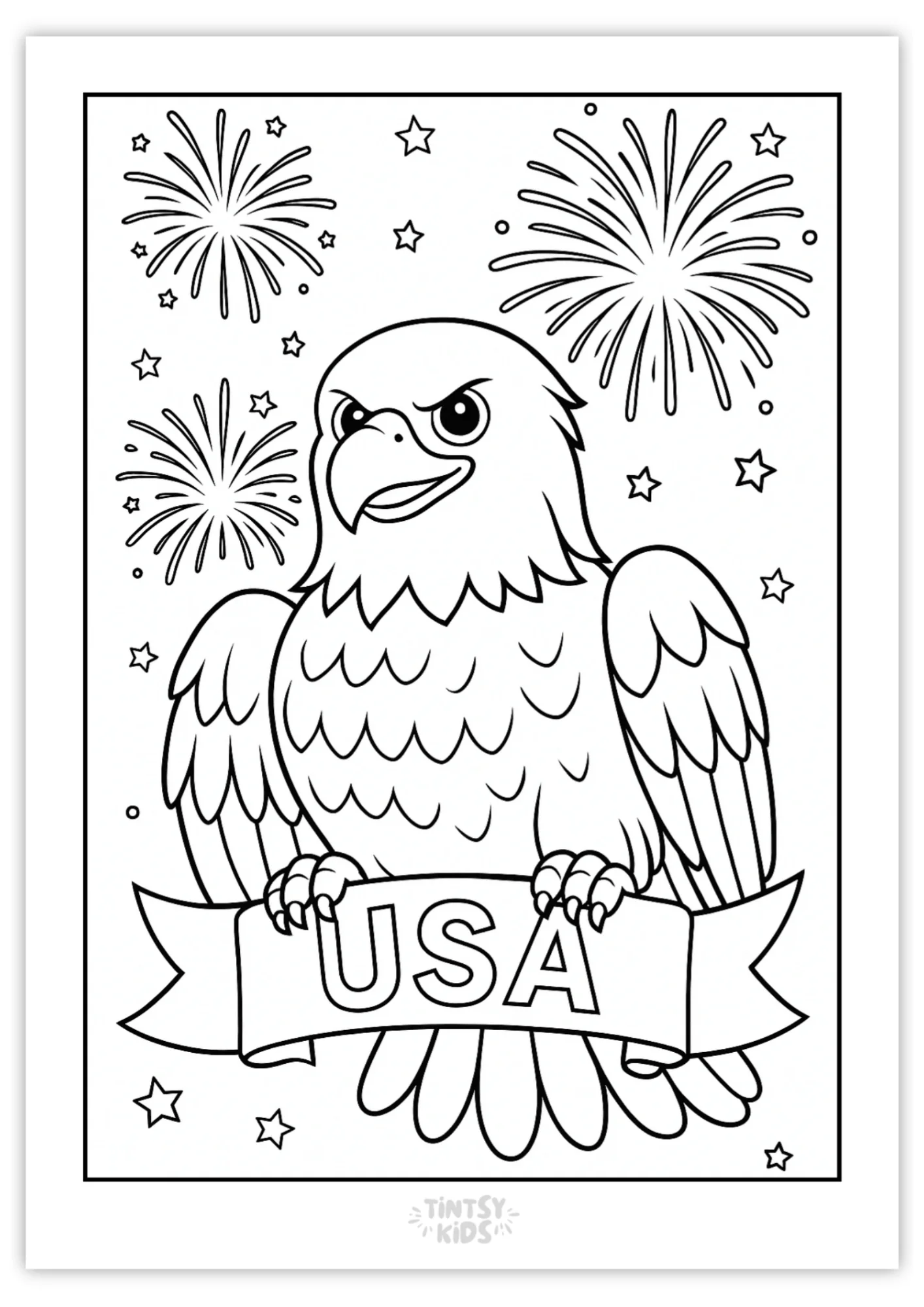Free Fourth of July Coloring Pages
