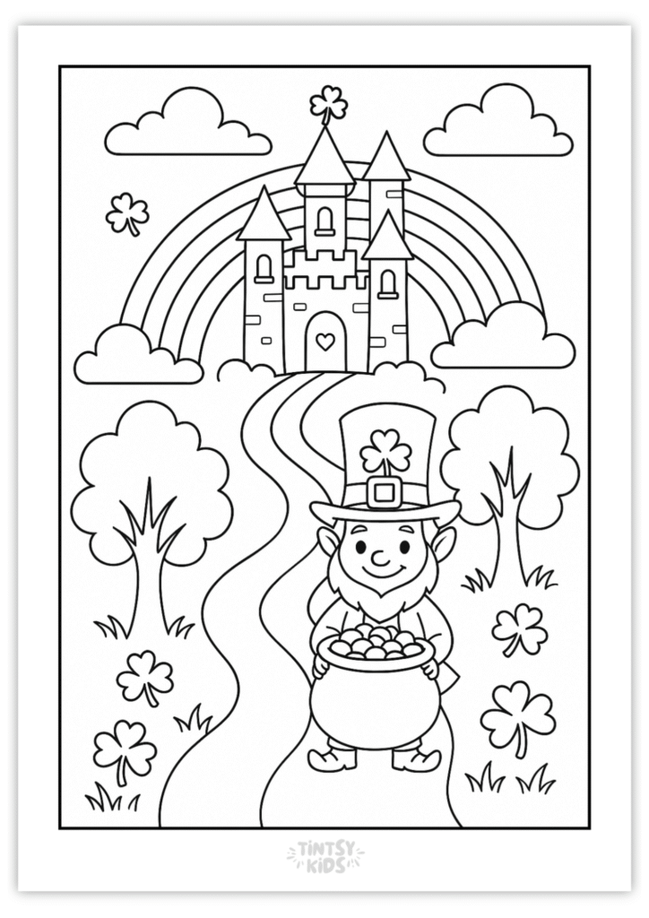 Free St Patrick's Day Coloring Pages