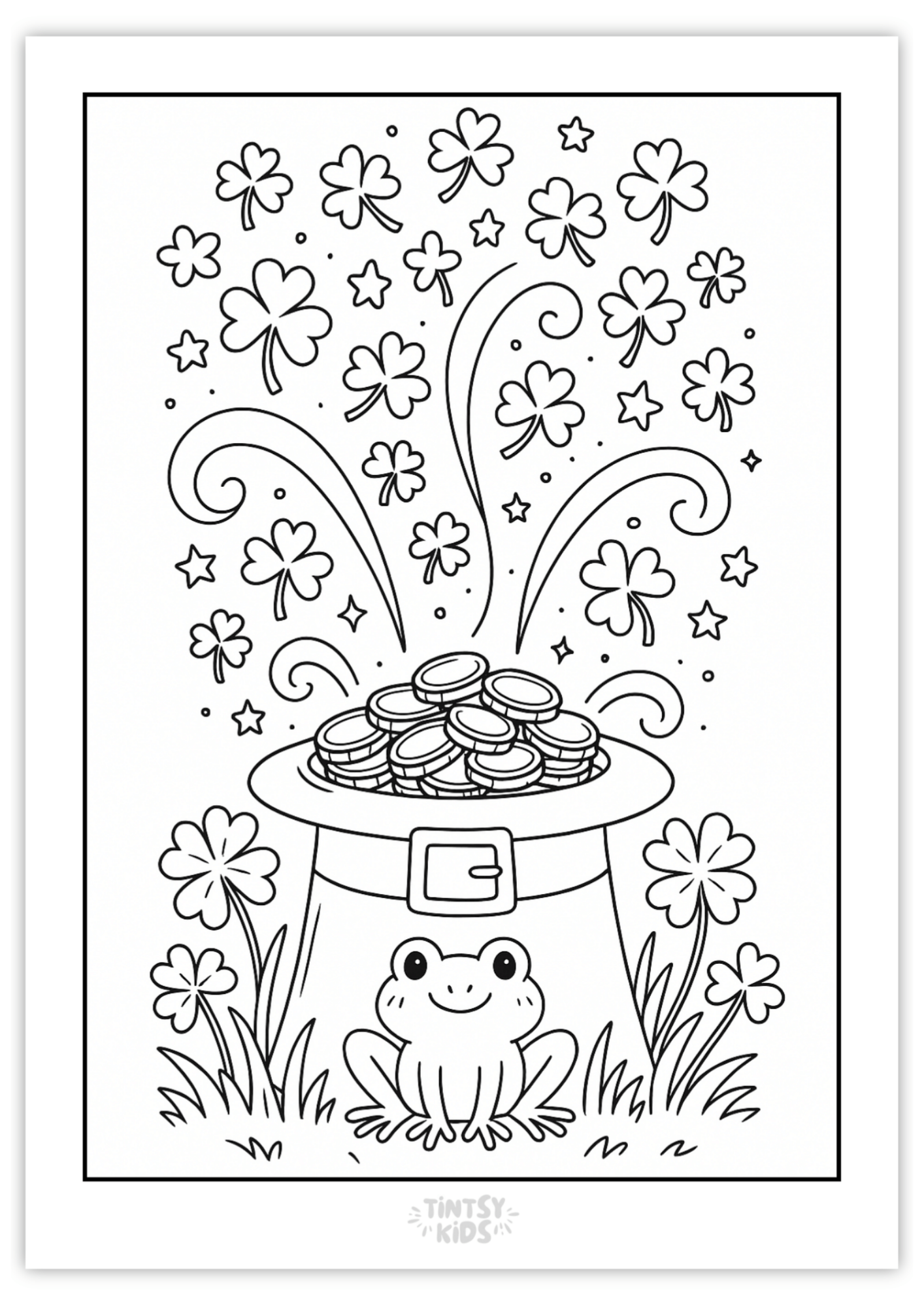 Free St Patrick's Day Coloring Pages