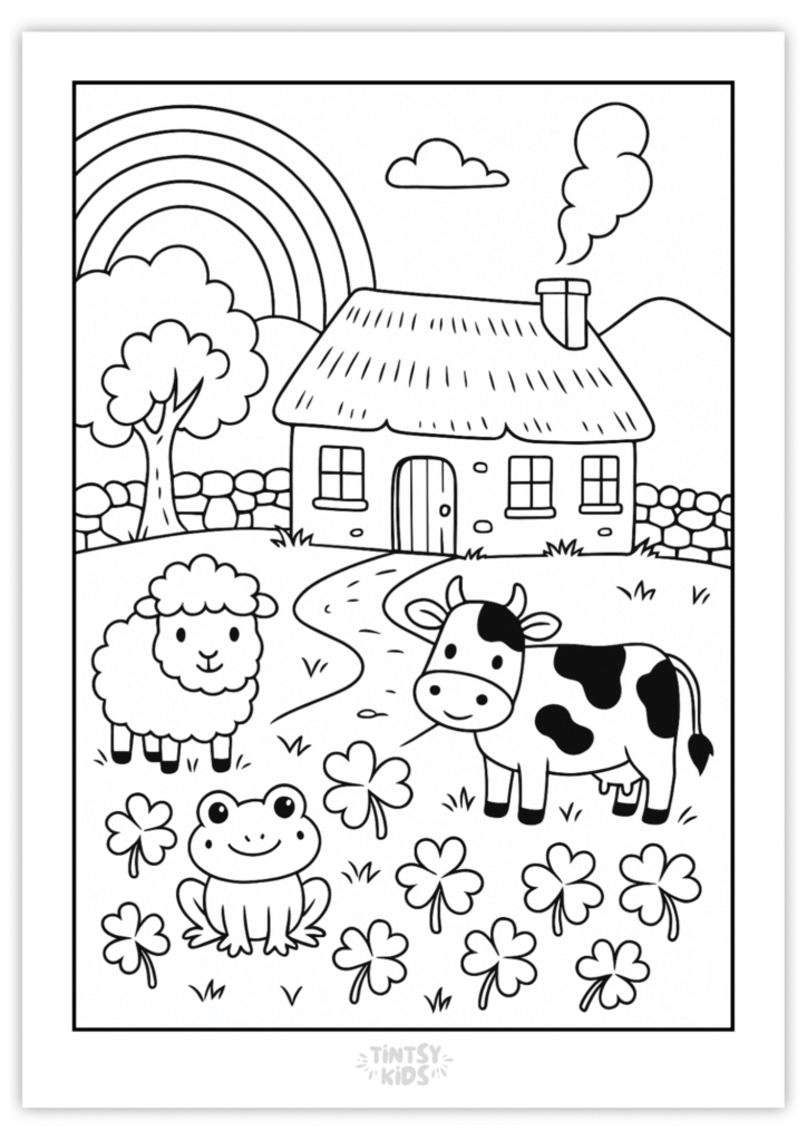 Free St Patrick's Day Coloring Pages