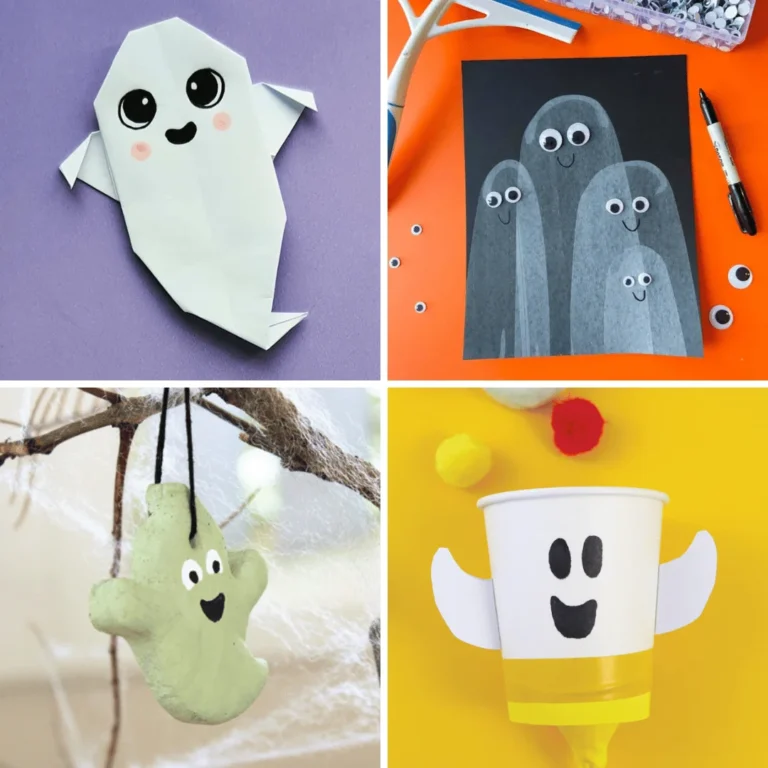 Ghost crafts for kids