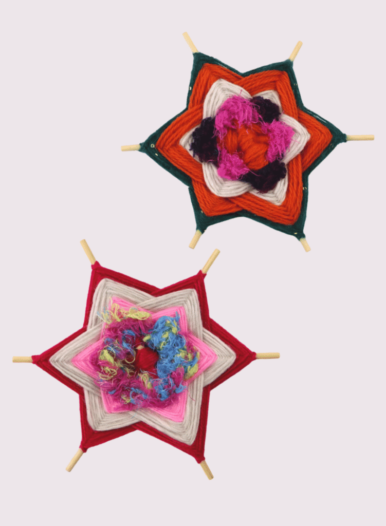 Gods Eye Yarn Stars