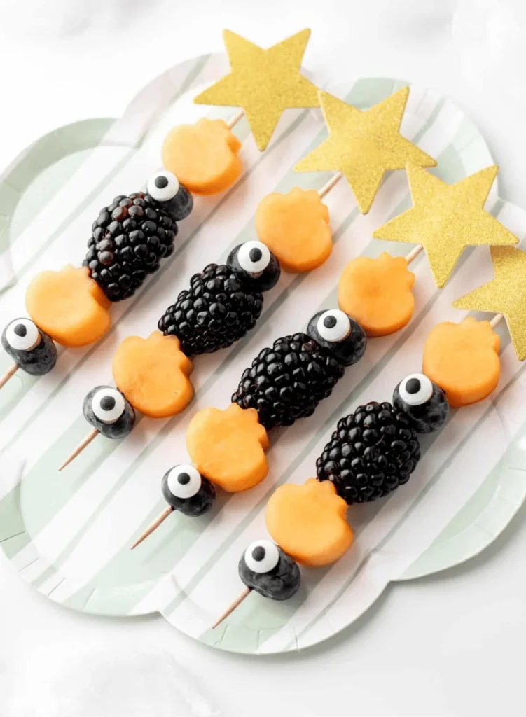 Halloween Fruit Kabobs