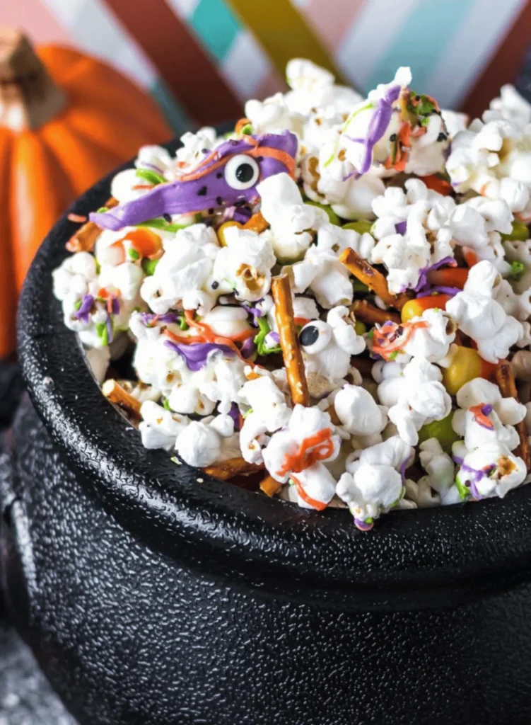 Halloween Monster Munch Popcorn Mix