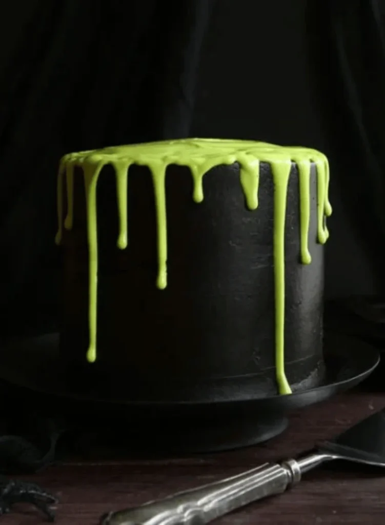 Halloween Slime Cake