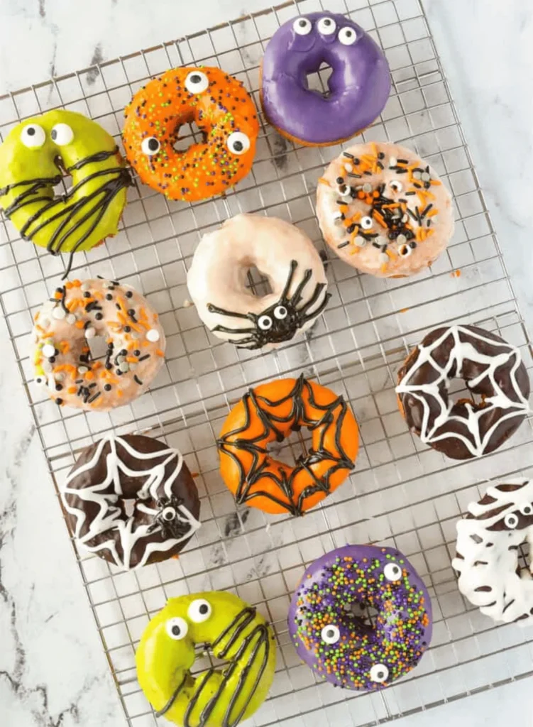 Halloween donut recipes