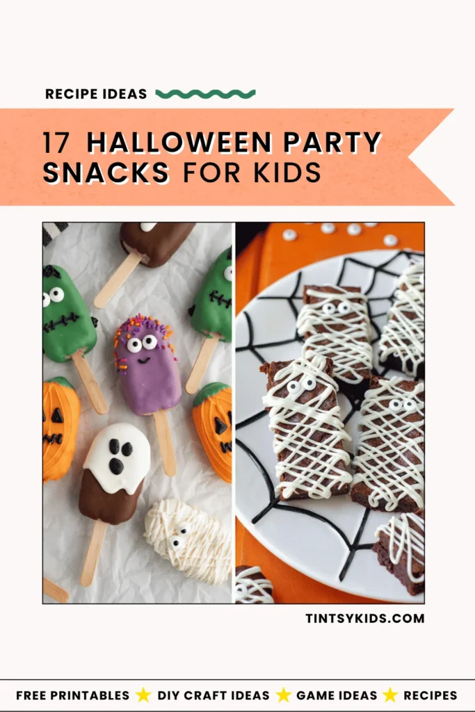 Halloween party snacks for kids