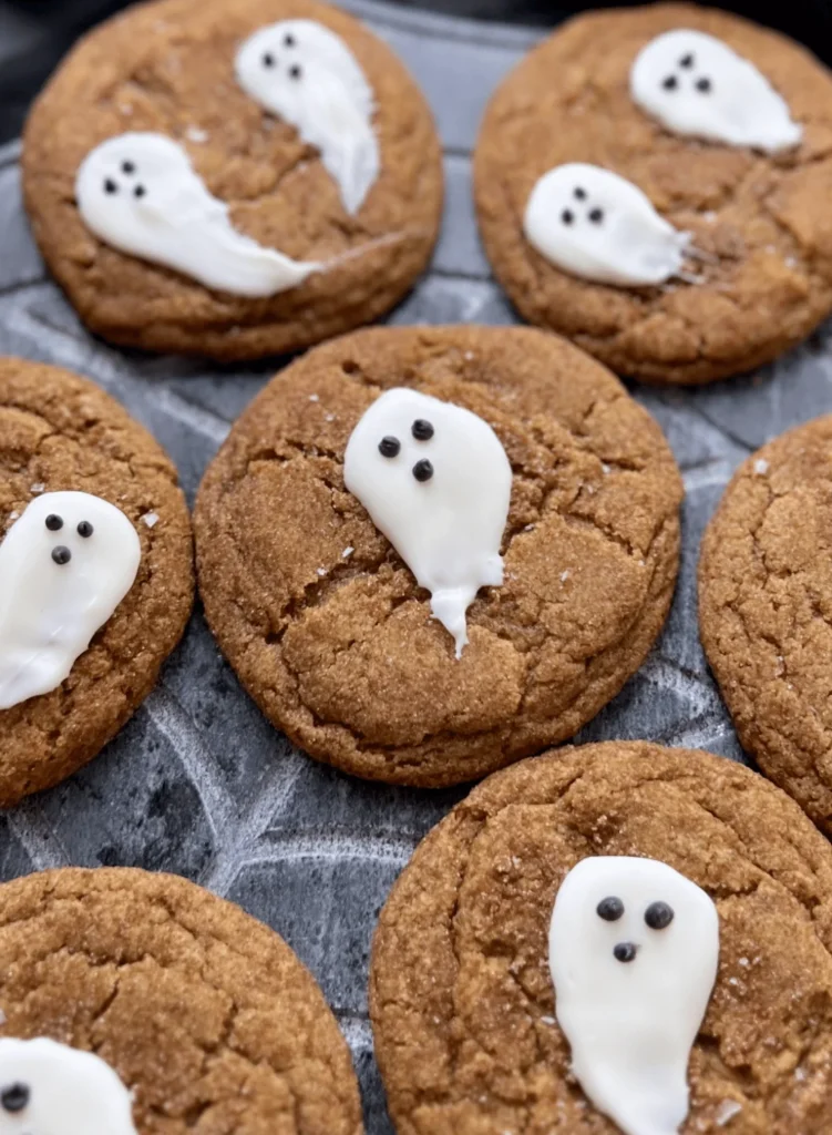 Halloween pumpkin cookies