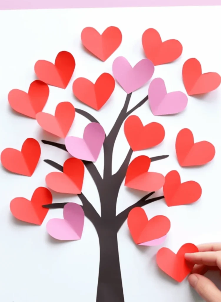 Heart Tree Paper Craft