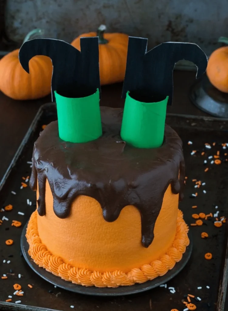Melted Witch Cake