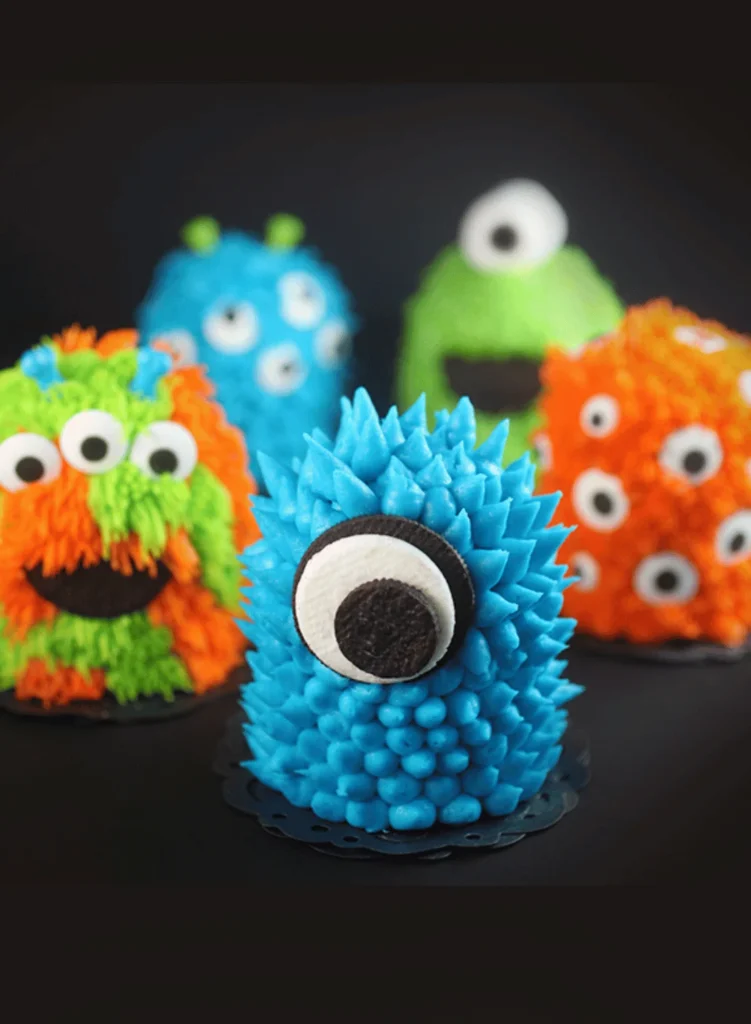 Mini Monster Cakes