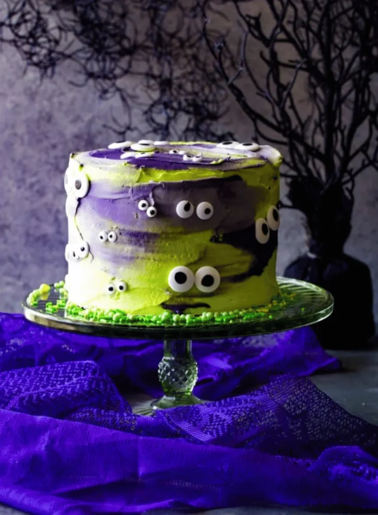 Monster Halloween Cake